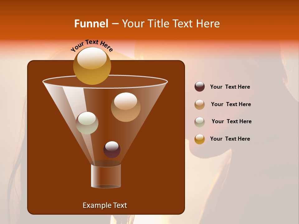 Beach Family In Love PowerPoint Template