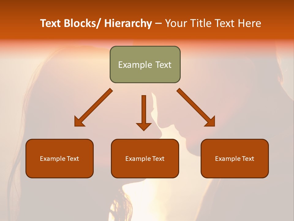 Beach Family In Love PowerPoint Template