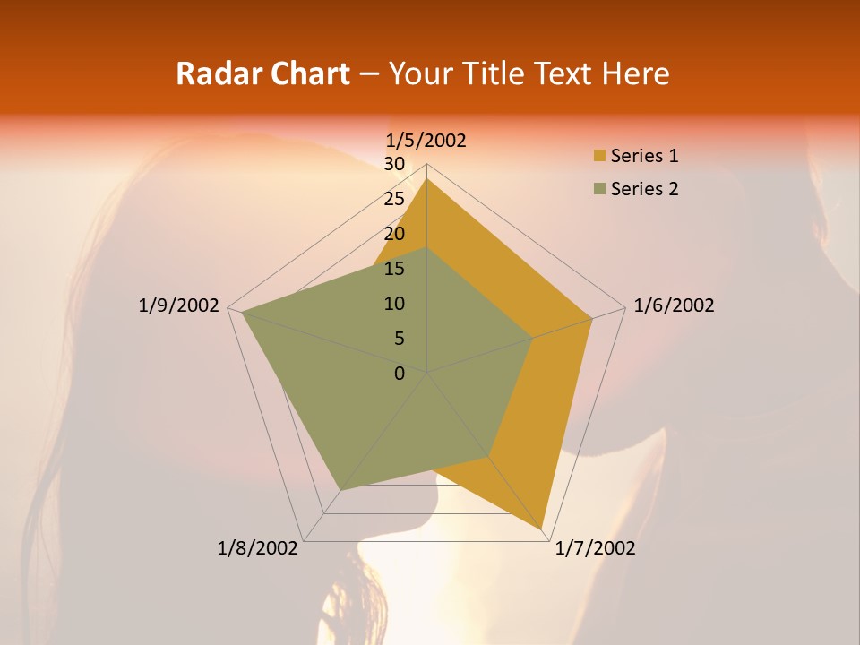 Beach Family In Love PowerPoint Template