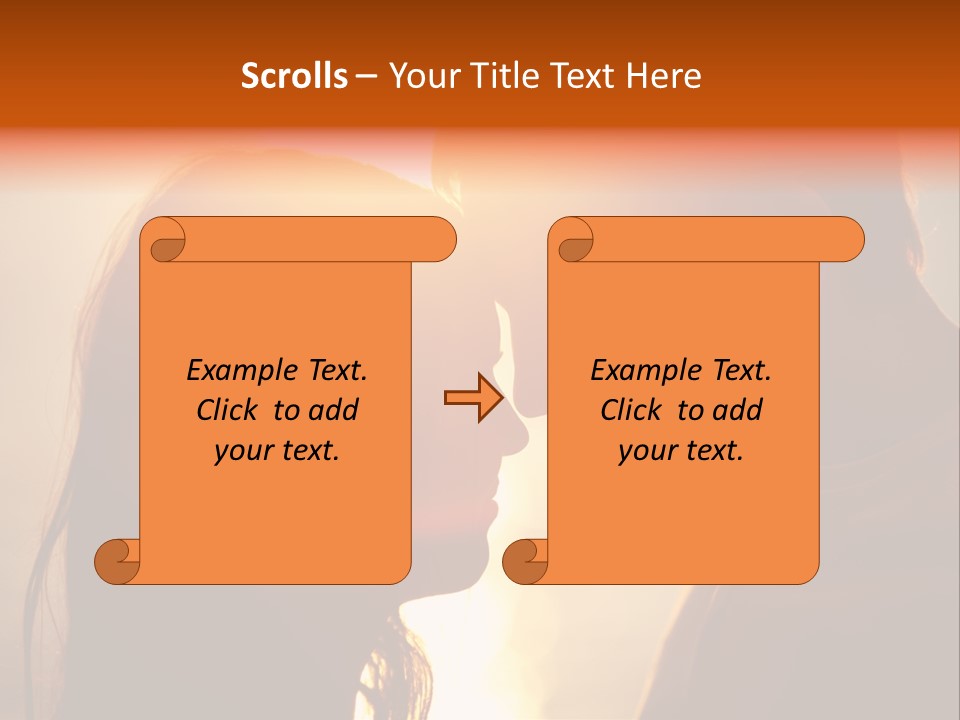 Beach Family In Love PowerPoint Template