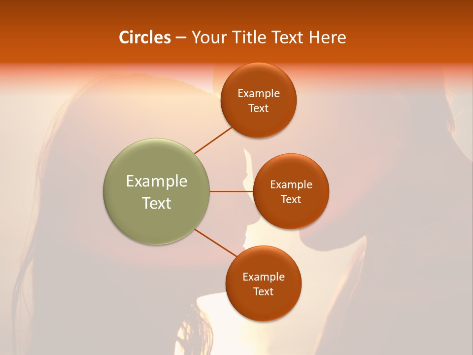 Beach Family In Love PowerPoint Template