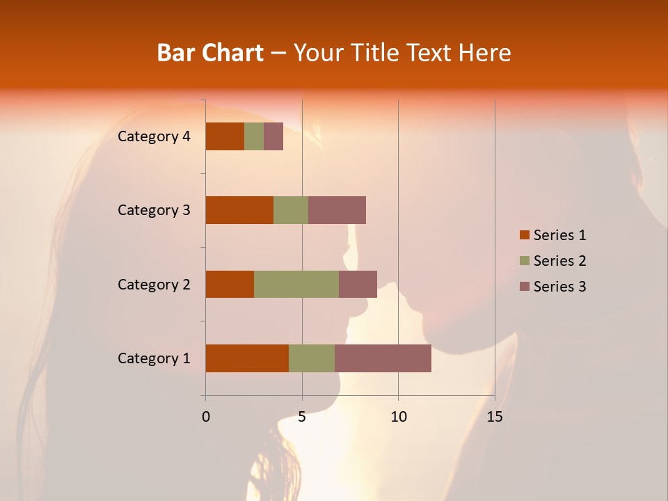 Beach Family In Love PowerPoint Template