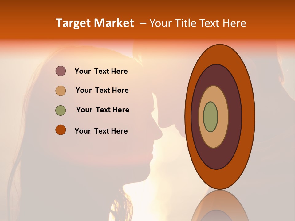 Beach Family In Love PowerPoint Template