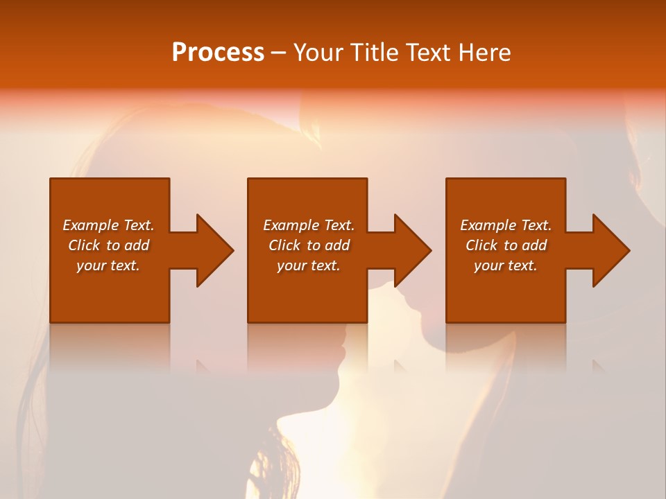 Beach Family In Love PowerPoint Template