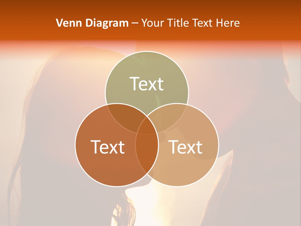 Beach Family In Love PowerPoint Template