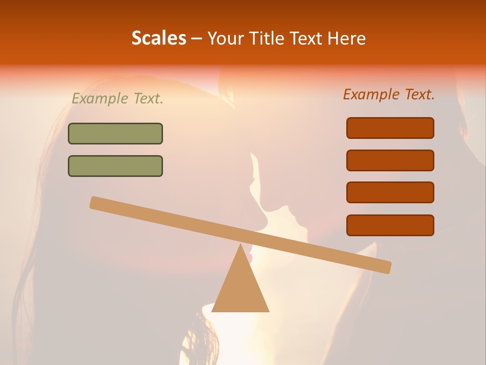 Beach Family In Love PowerPoint Template