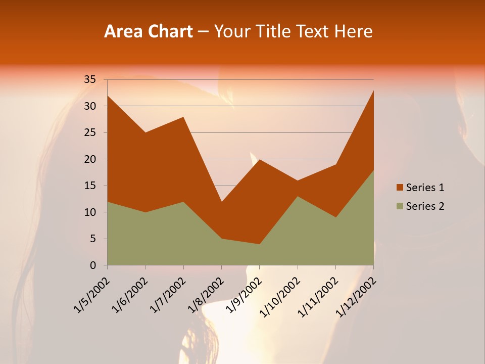 Beach Family In Love PowerPoint Template