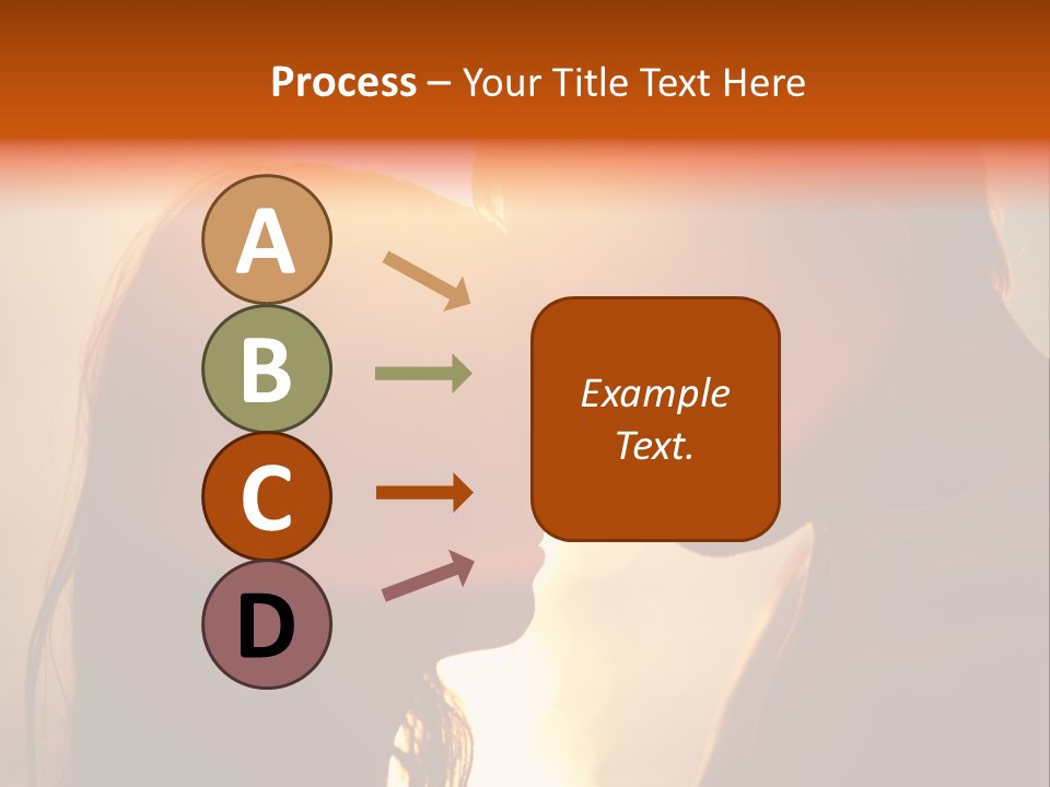 Beach Family In Love PowerPoint Template