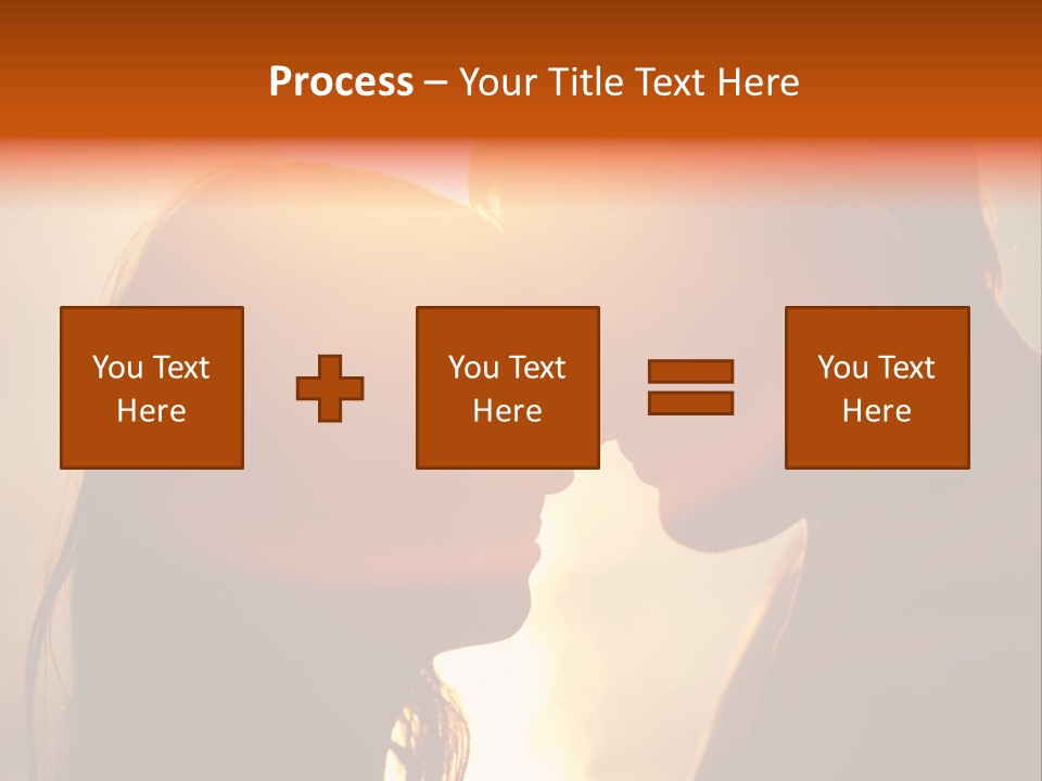 Beach Family In Love PowerPoint Template