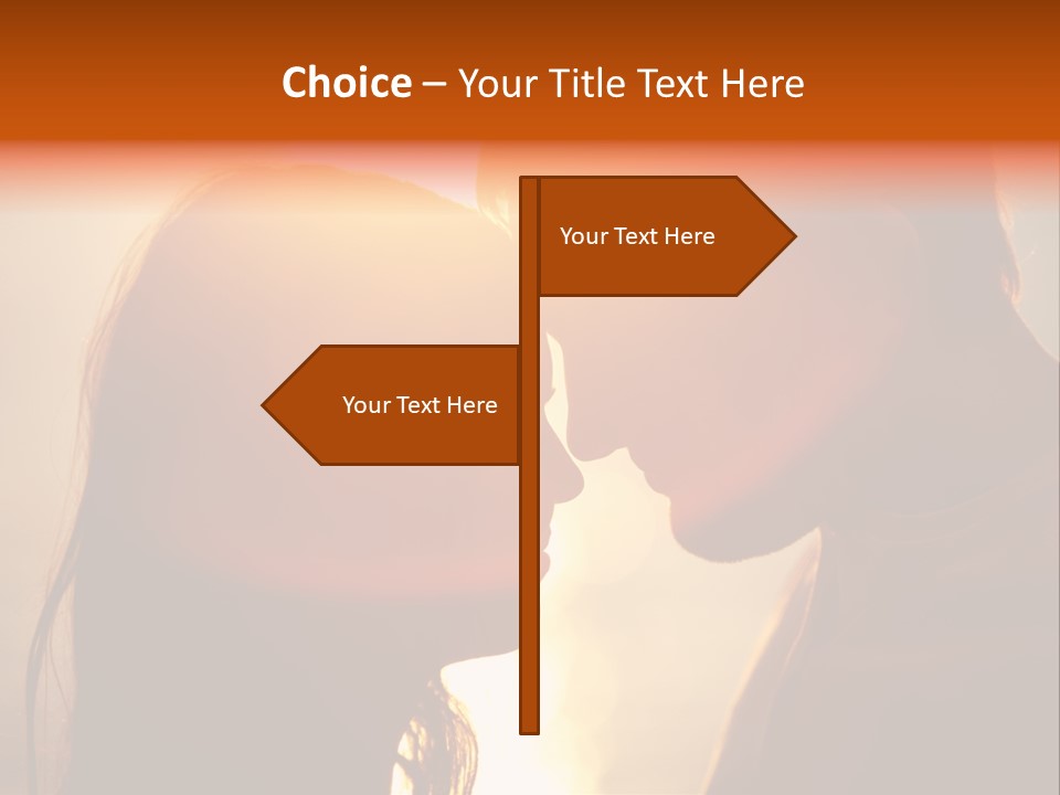 Beach Family In Love PowerPoint Template