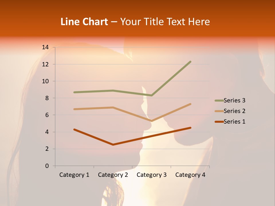 Beach Family In Love PowerPoint Template