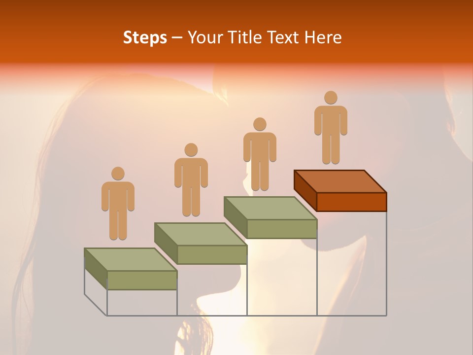 Beach Family In Love PowerPoint Template