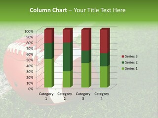 Turf Football Ball PowerPoint Template