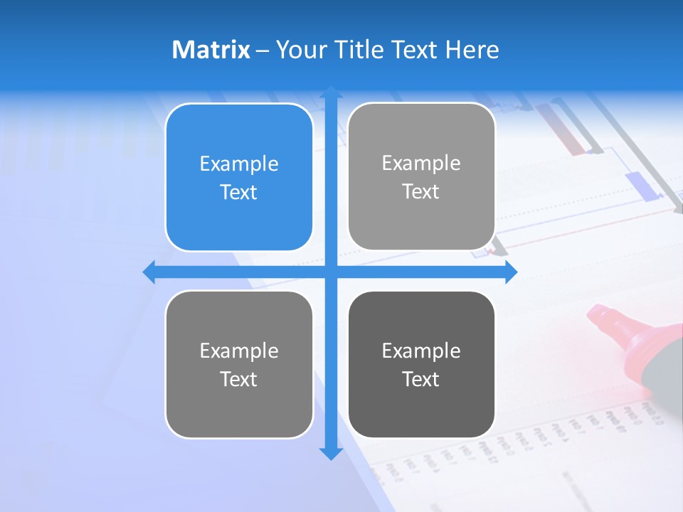 Chart Laptop Diagonal PowerPoint Template