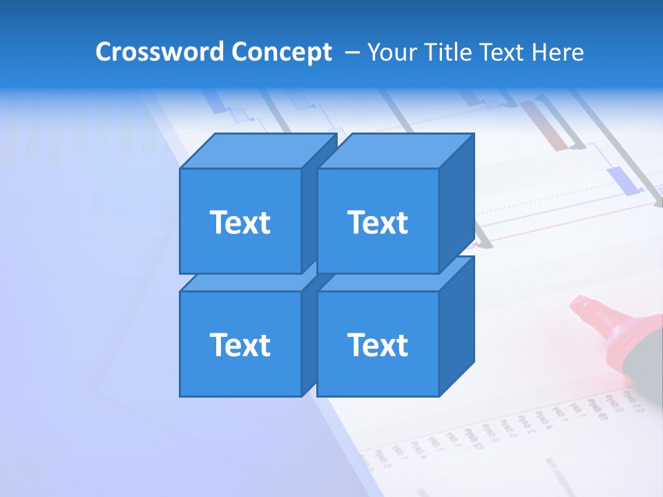 Chart Laptop Diagonal PowerPoint Template