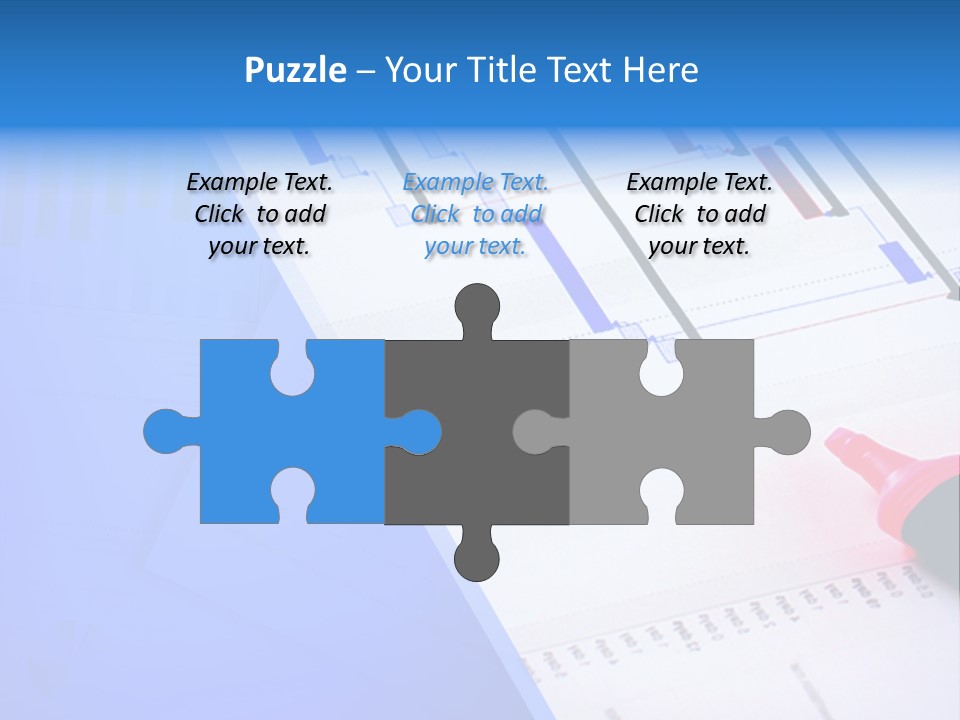 Chart Laptop Diagonal PowerPoint Template
