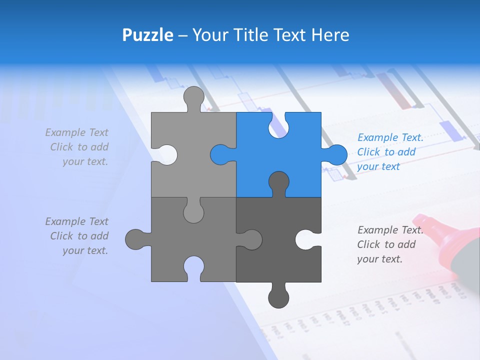 Chart Laptop Diagonal PowerPoint Template