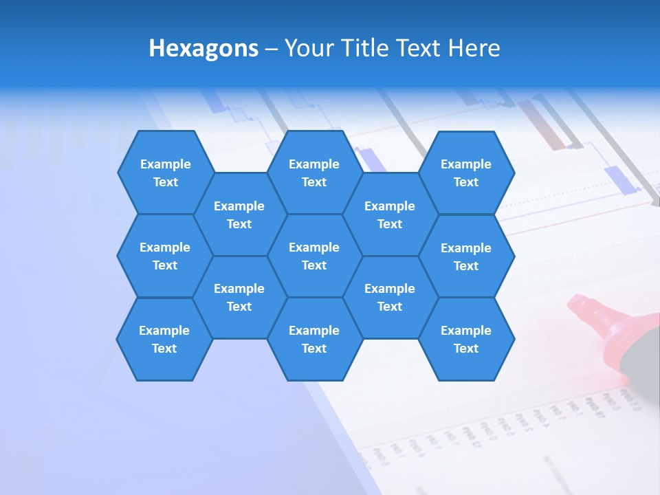 Chart Laptop Diagonal PowerPoint Template