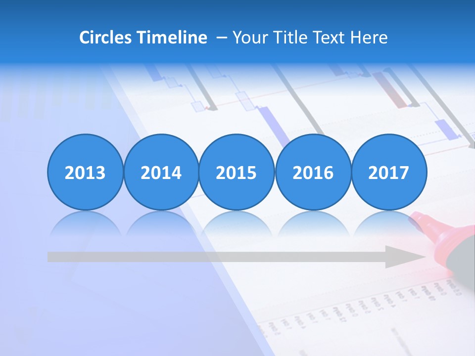 Chart Laptop Diagonal PowerPoint Template