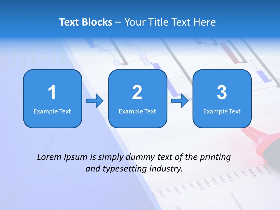 Chart Laptop Diagonal PowerPoint Template