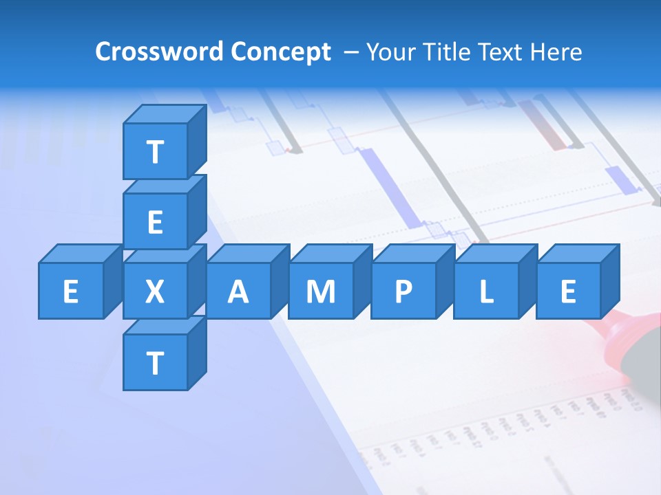 Chart Laptop Diagonal PowerPoint Template