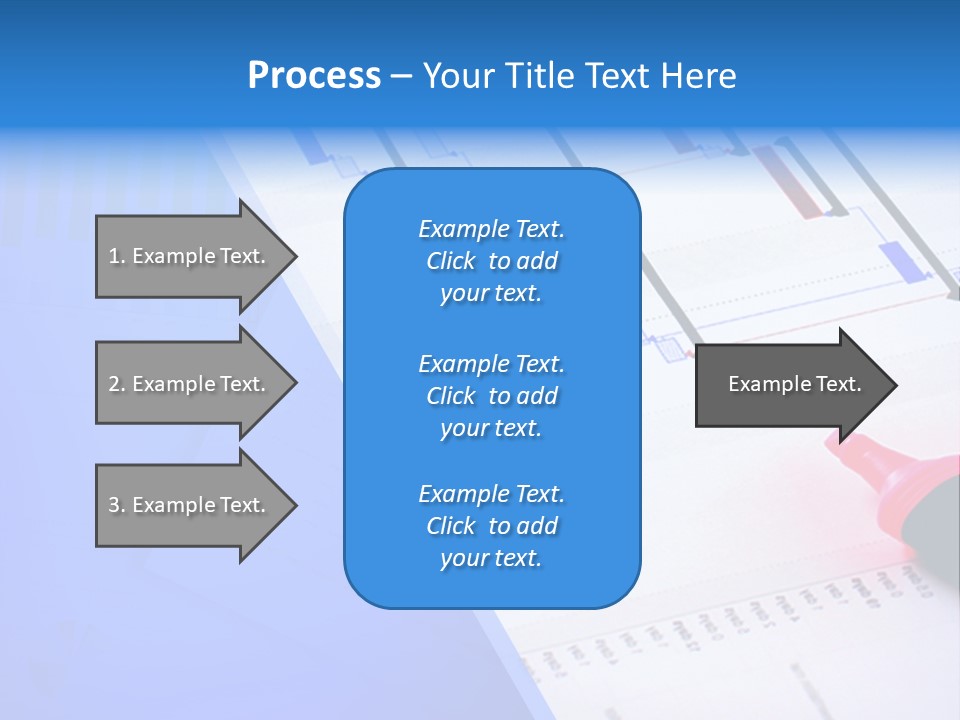 Chart Laptop Diagonal PowerPoint Template