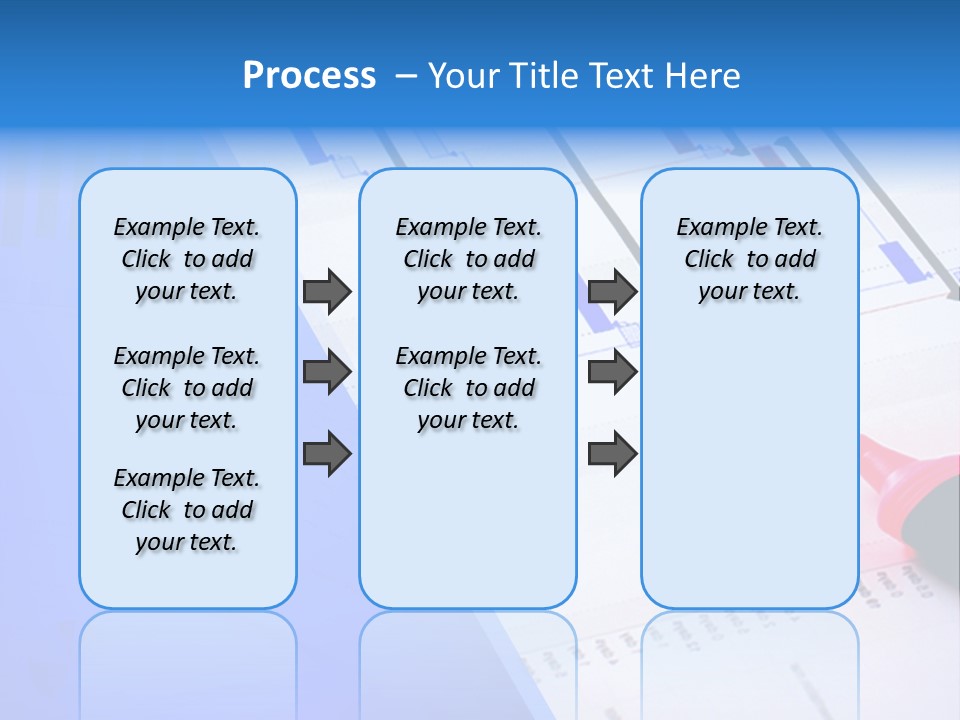 Chart Laptop Diagonal PowerPoint Template