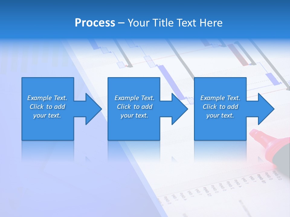 Chart Laptop Diagonal PowerPoint Template