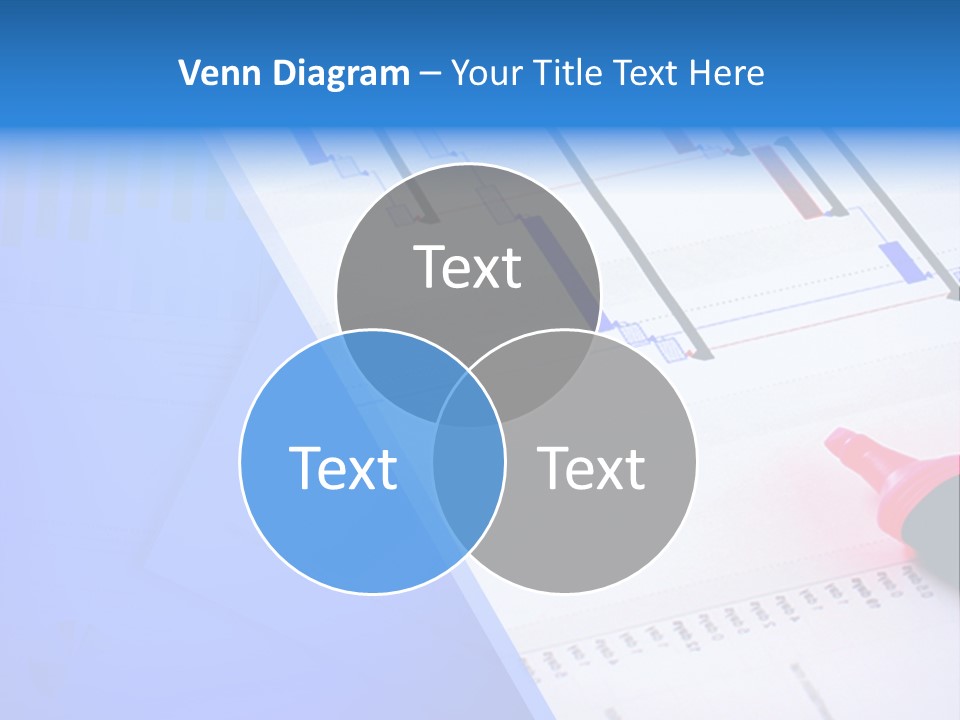 Chart Laptop Diagonal PowerPoint Template
