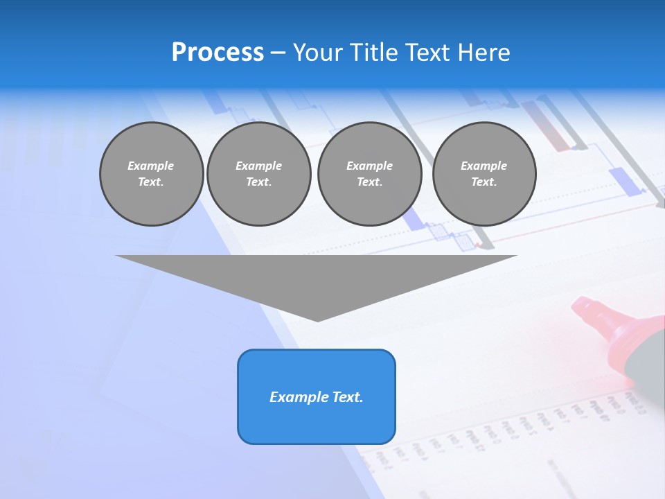 Chart Laptop Diagonal PowerPoint Template