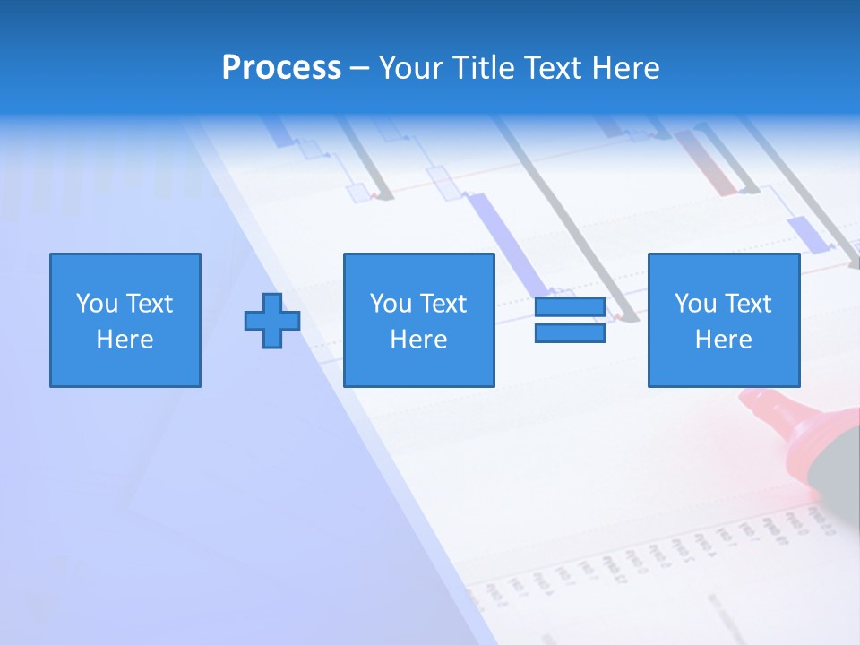 Chart Laptop Diagonal PowerPoint Template