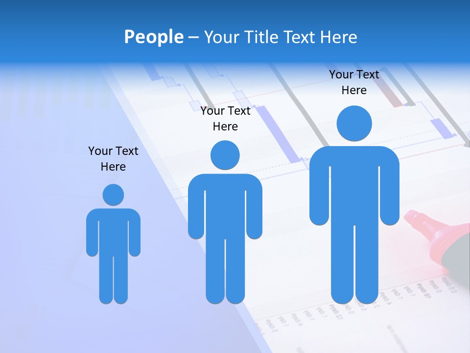 Chart Laptop Diagonal PowerPoint Template