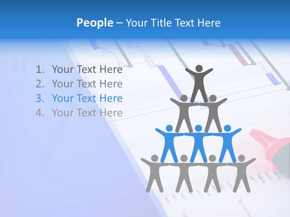 Chart Laptop Diagonal PowerPoint Template