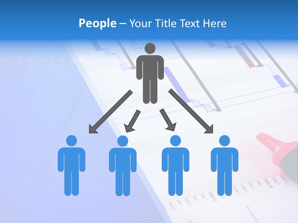 Chart Laptop Diagonal PowerPoint Template