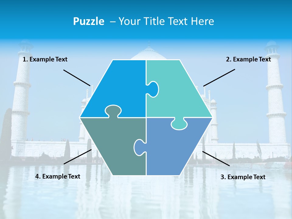 Grandeur Indian Tomb PowerPoint Template