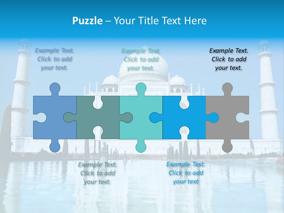 Grandeur Indian Tomb PowerPoint Template