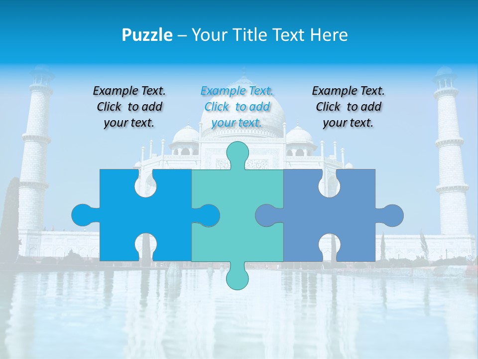 Grandeur Indian Tomb PowerPoint Template