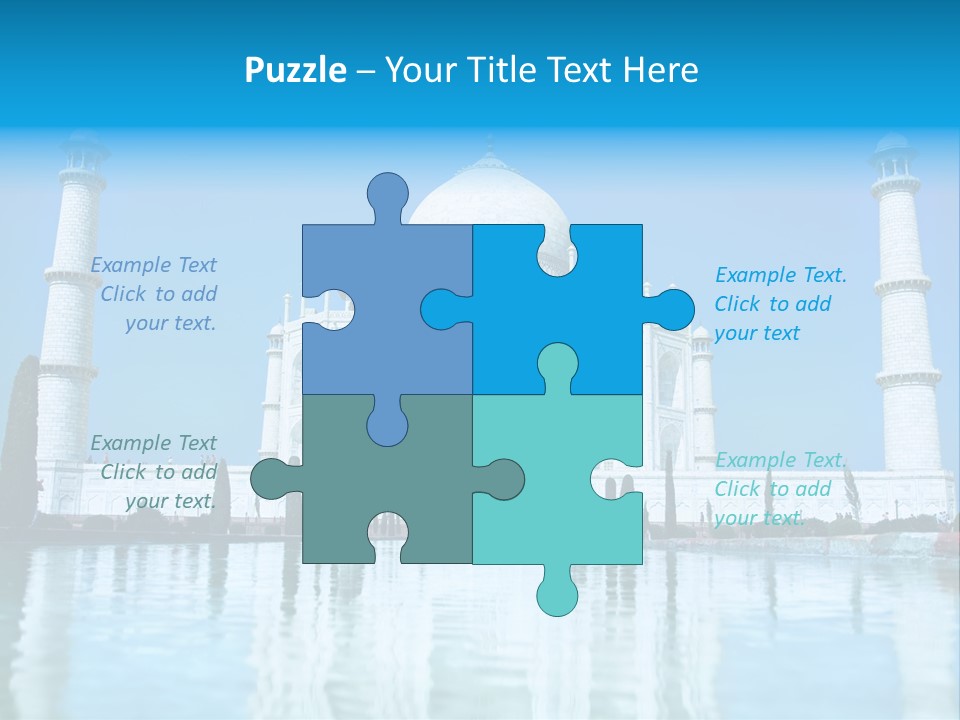 Grandeur Indian Tomb PowerPoint Template