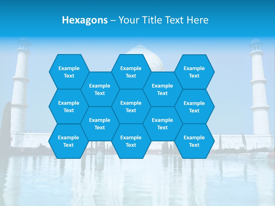 Grandeur Indian Tomb PowerPoint Template