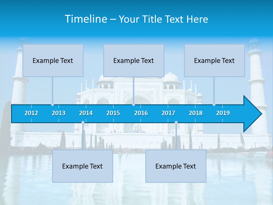 Grandeur Indian Tomb PowerPoint Template