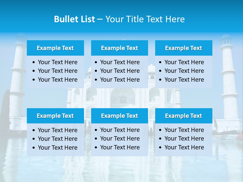 Grandeur Indian Tomb PowerPoint Template