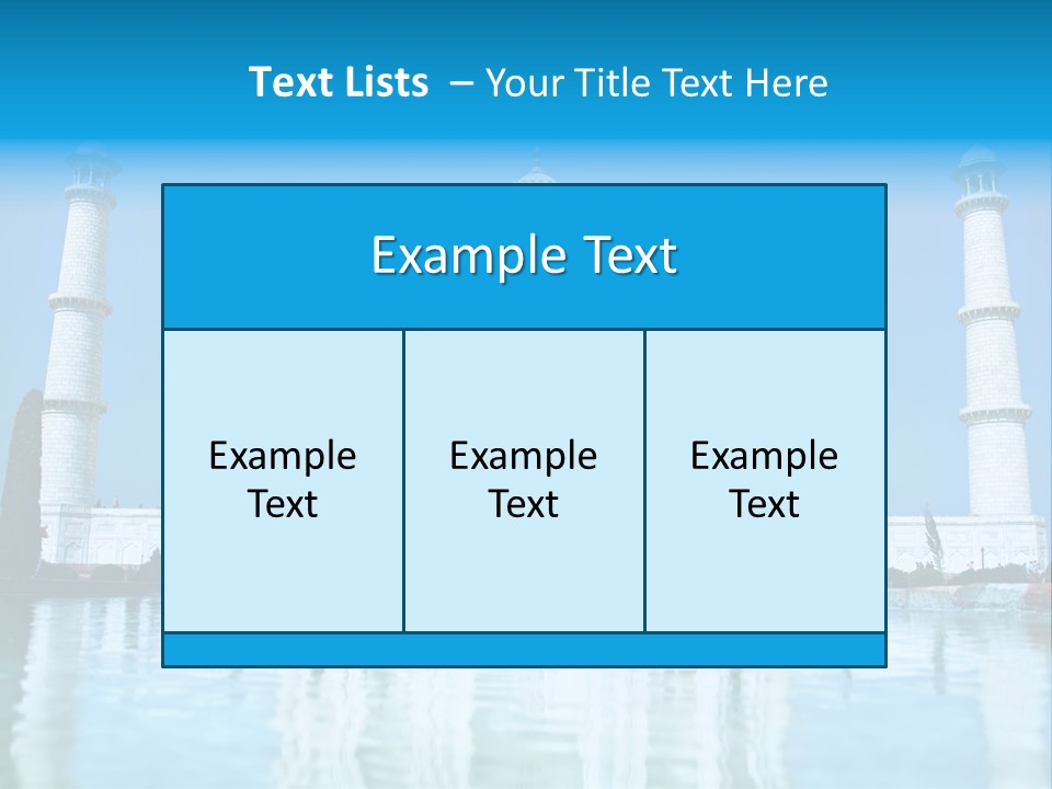 Grandeur Indian Tomb PowerPoint Template