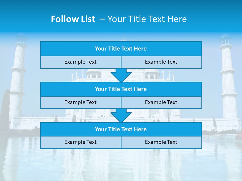 Grandeur Indian Tomb PowerPoint Template
