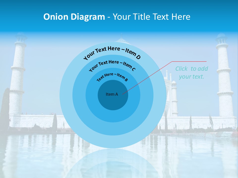 Grandeur Indian Tomb PowerPoint Template