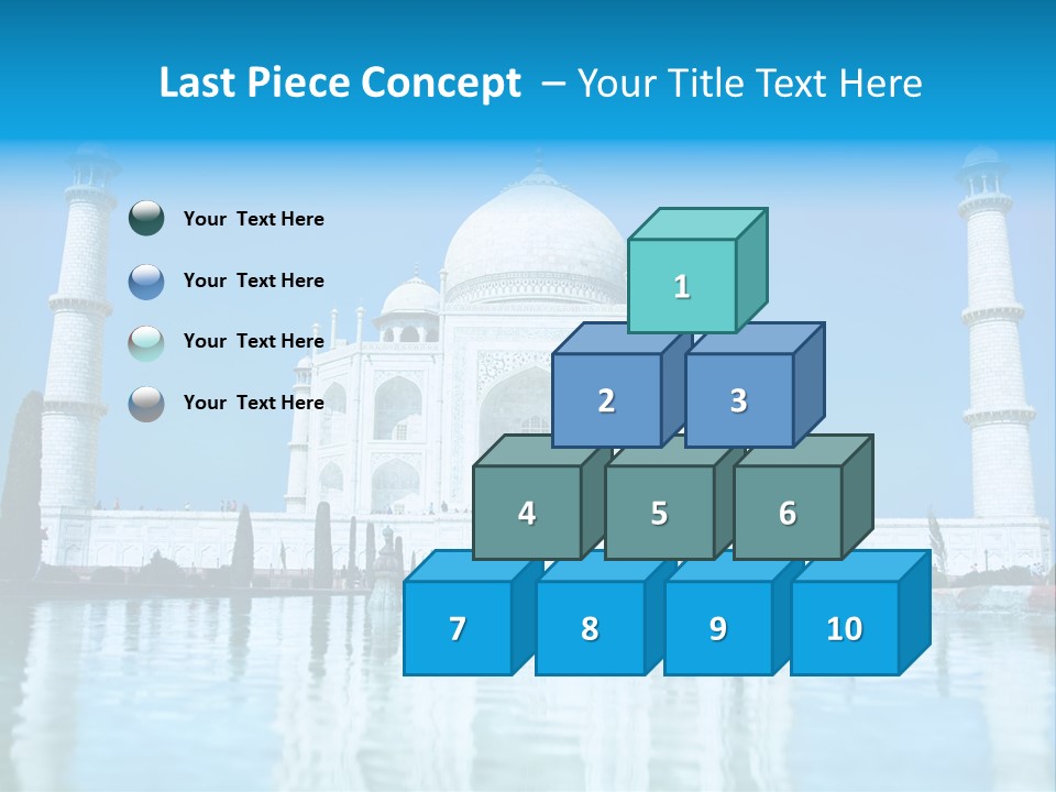 Grandeur Indian Tomb PowerPoint Template