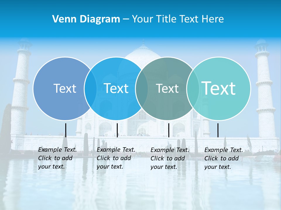 Grandeur Indian Tomb PowerPoint Template
