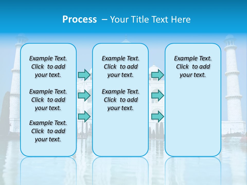 Grandeur Indian Tomb PowerPoint Template