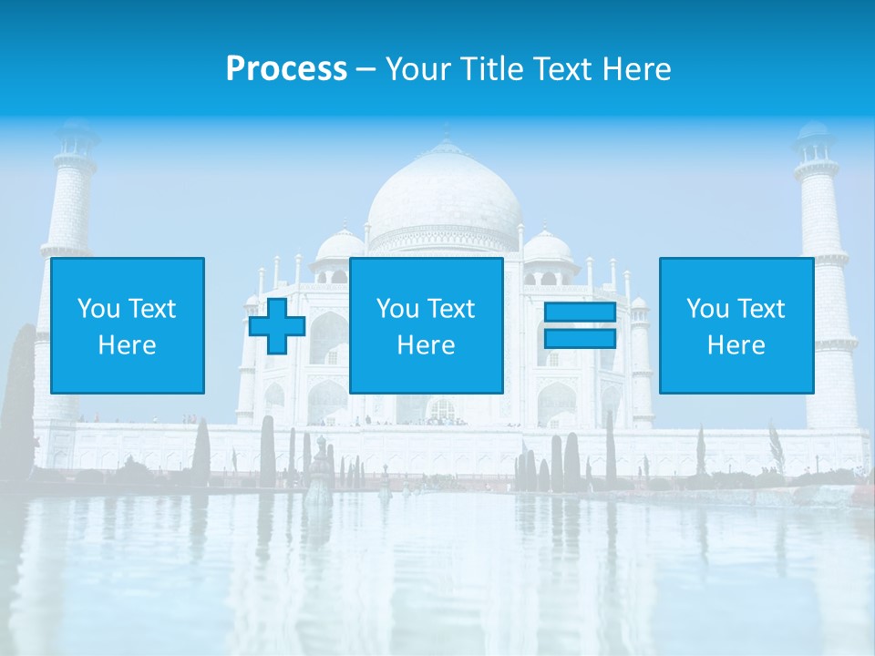 Grandeur Indian Tomb PowerPoint Template
