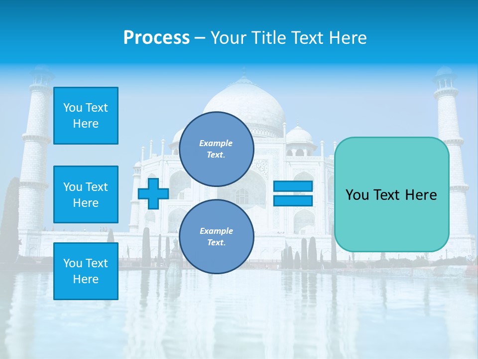 Grandeur Indian Tomb PowerPoint Template