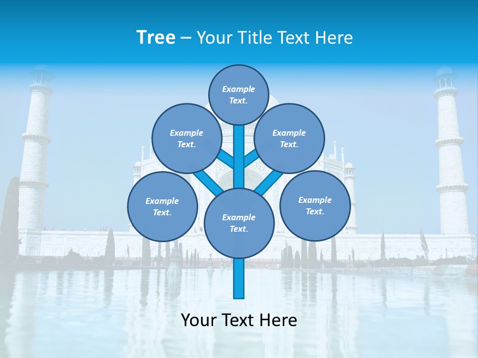 Grandeur Indian Tomb PowerPoint Template